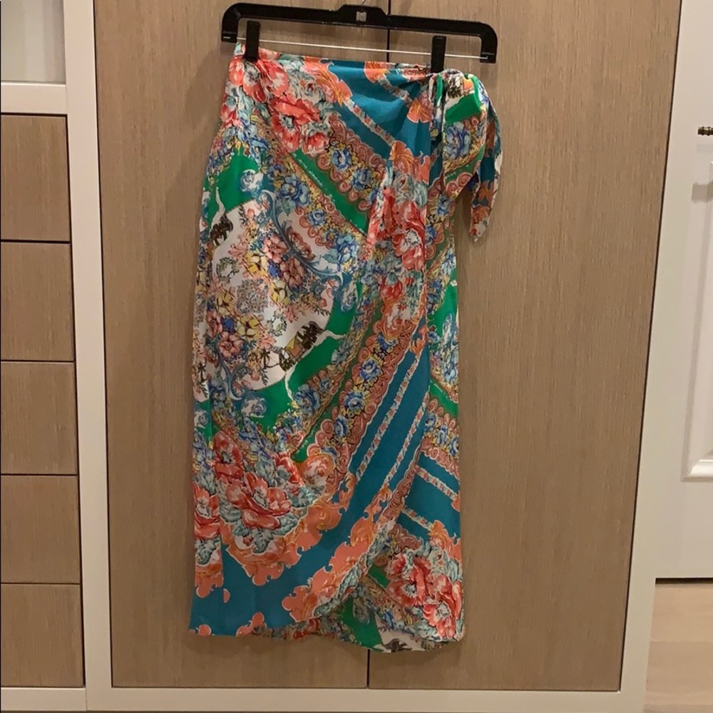 Maeve wrap skirt